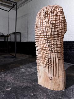 Annabelle Hyvrier, Beast, Ht: 120cm, cedar, 2013