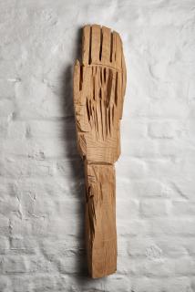 Annabelle Hyvrier, 'Spoon hand', 2017, cedar, ht:86 cm, l:18cm
